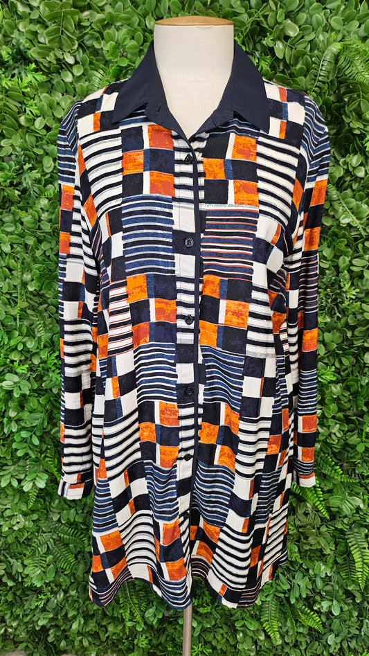 Paula Ryan Multi Madrigal Swing Shirt (12)