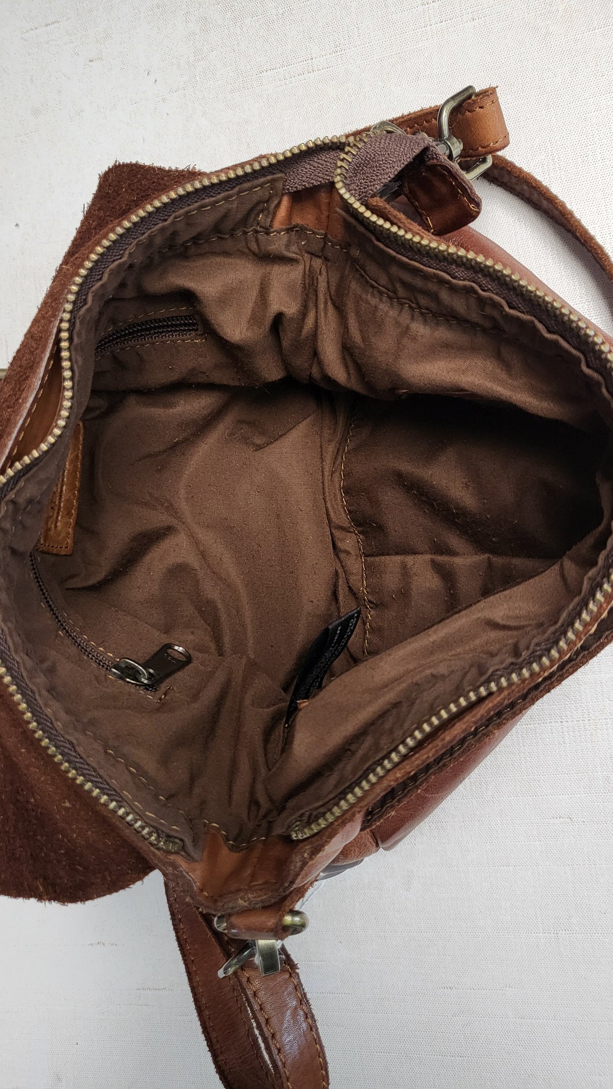 Colorado Tan Leather Satchel 29x24x5cm