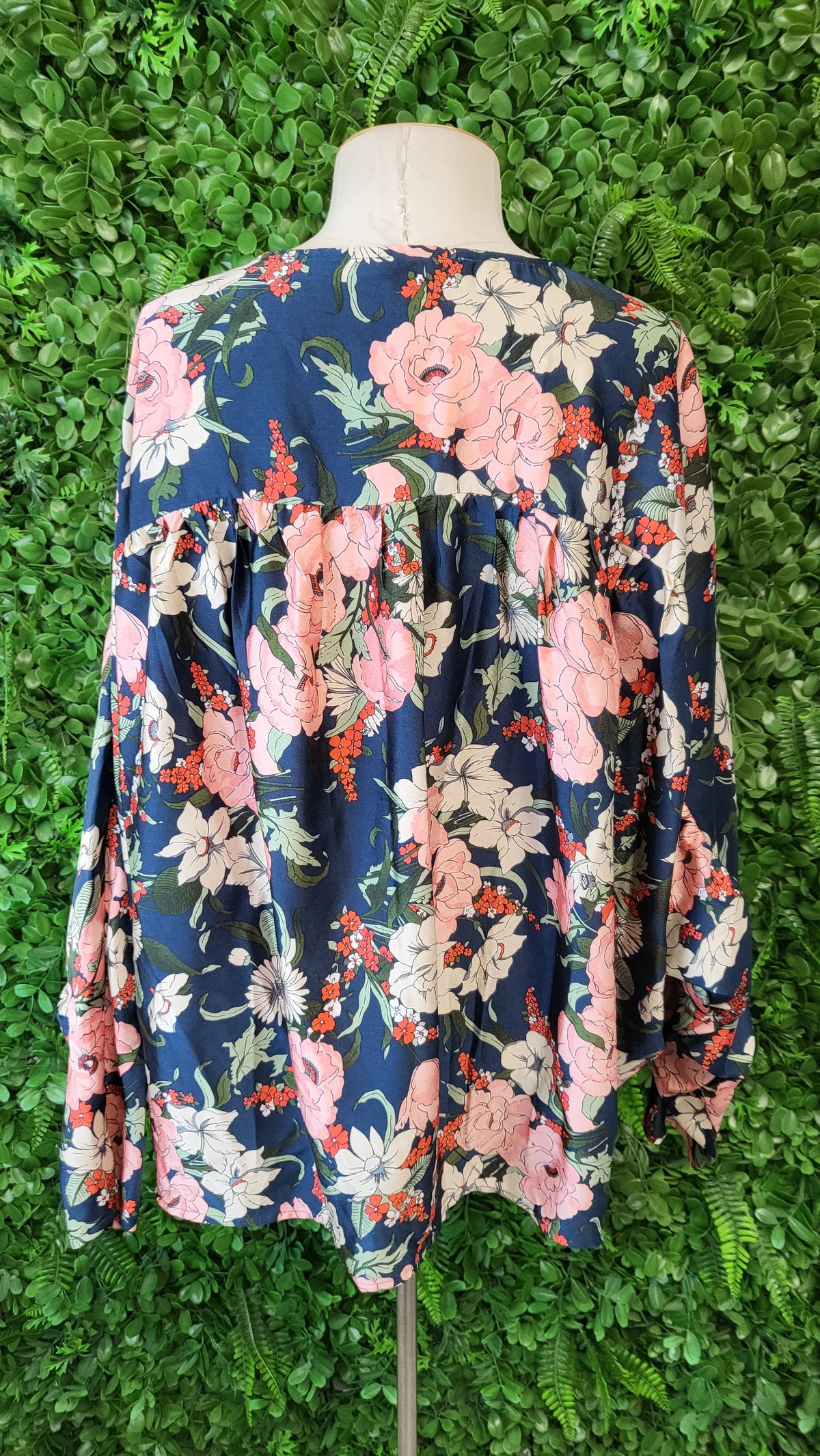Charlo Multi Floral Top (12-14)