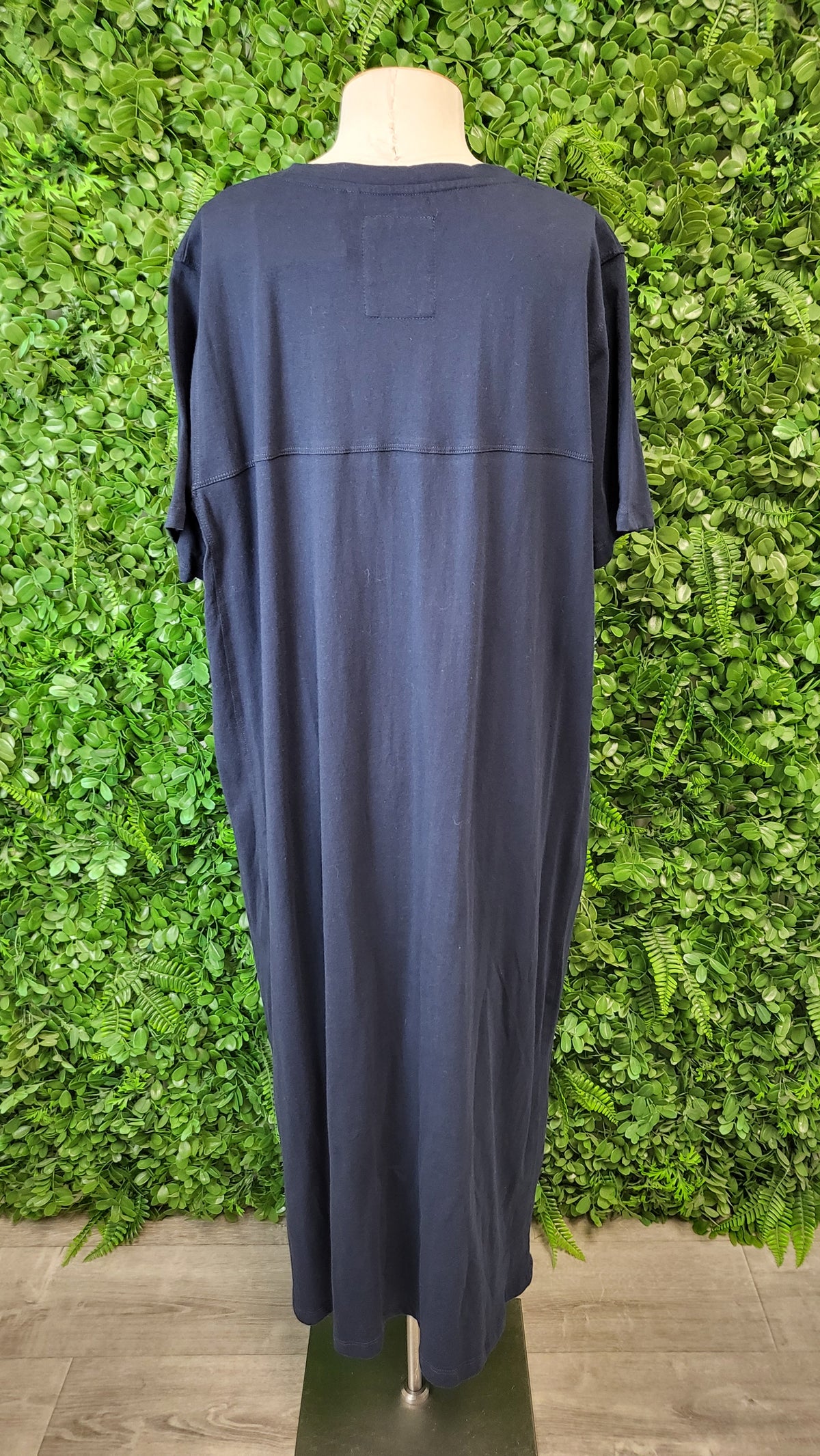 Elm Navy Blue T-Shirt Dress (18)