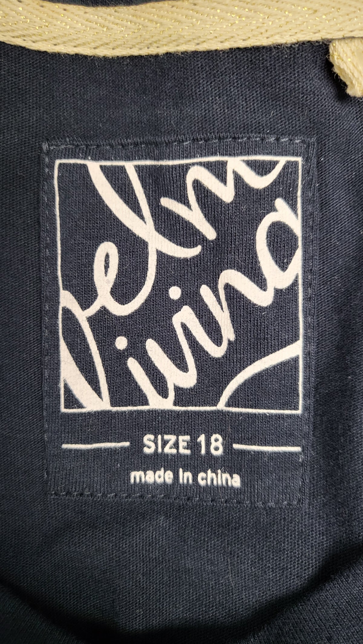 Elm Navy Blue T-Shirt Dress (18)