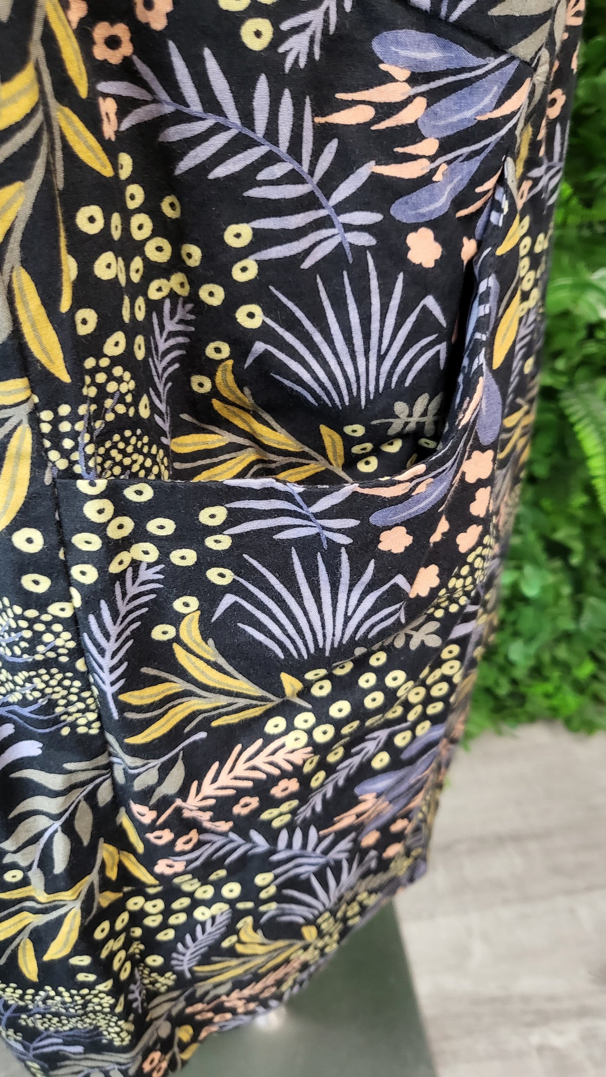 Karma East Leaf Print Dress (18)