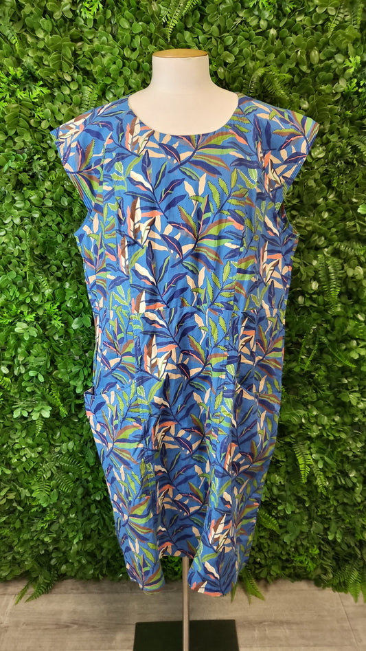 Karma East Print Shift Dress (18)