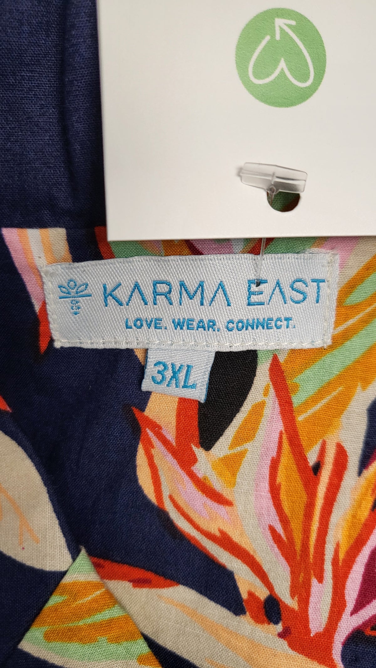 Karma East Print Sleeveless Dress (16-18)