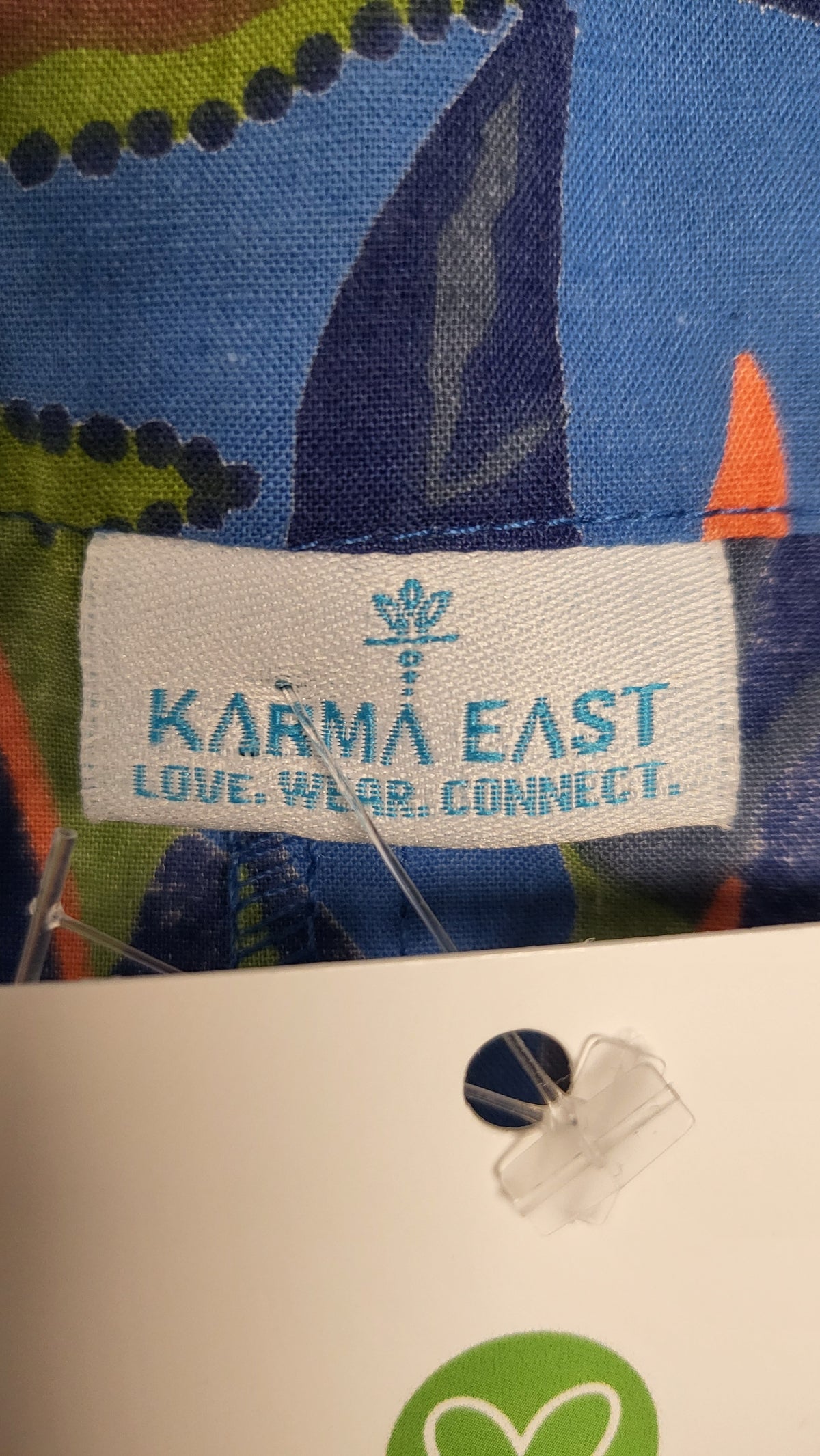 Karma East Print A-Line Skirt (18)
