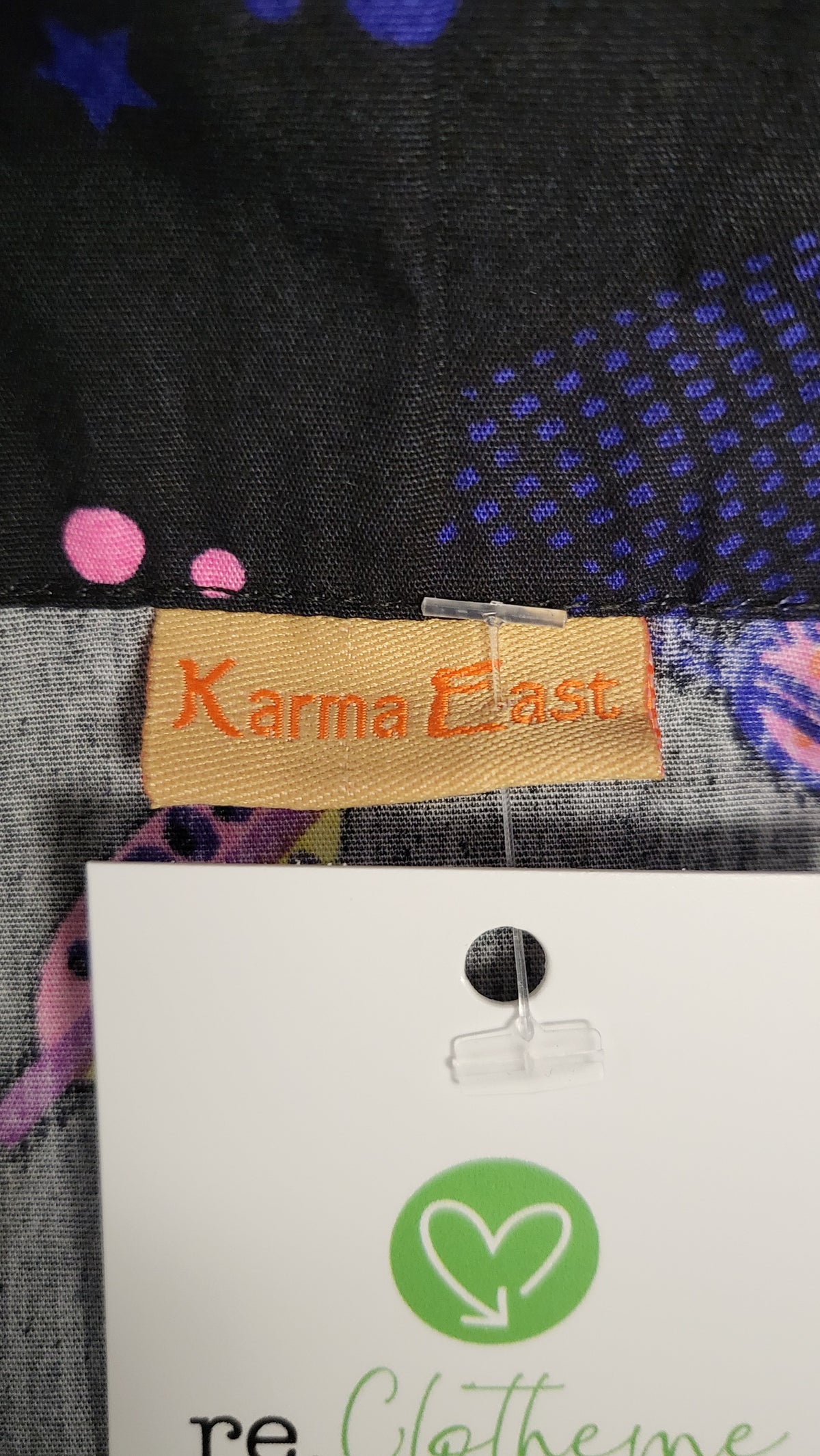 Karma East Print Space Skirt (18-20)