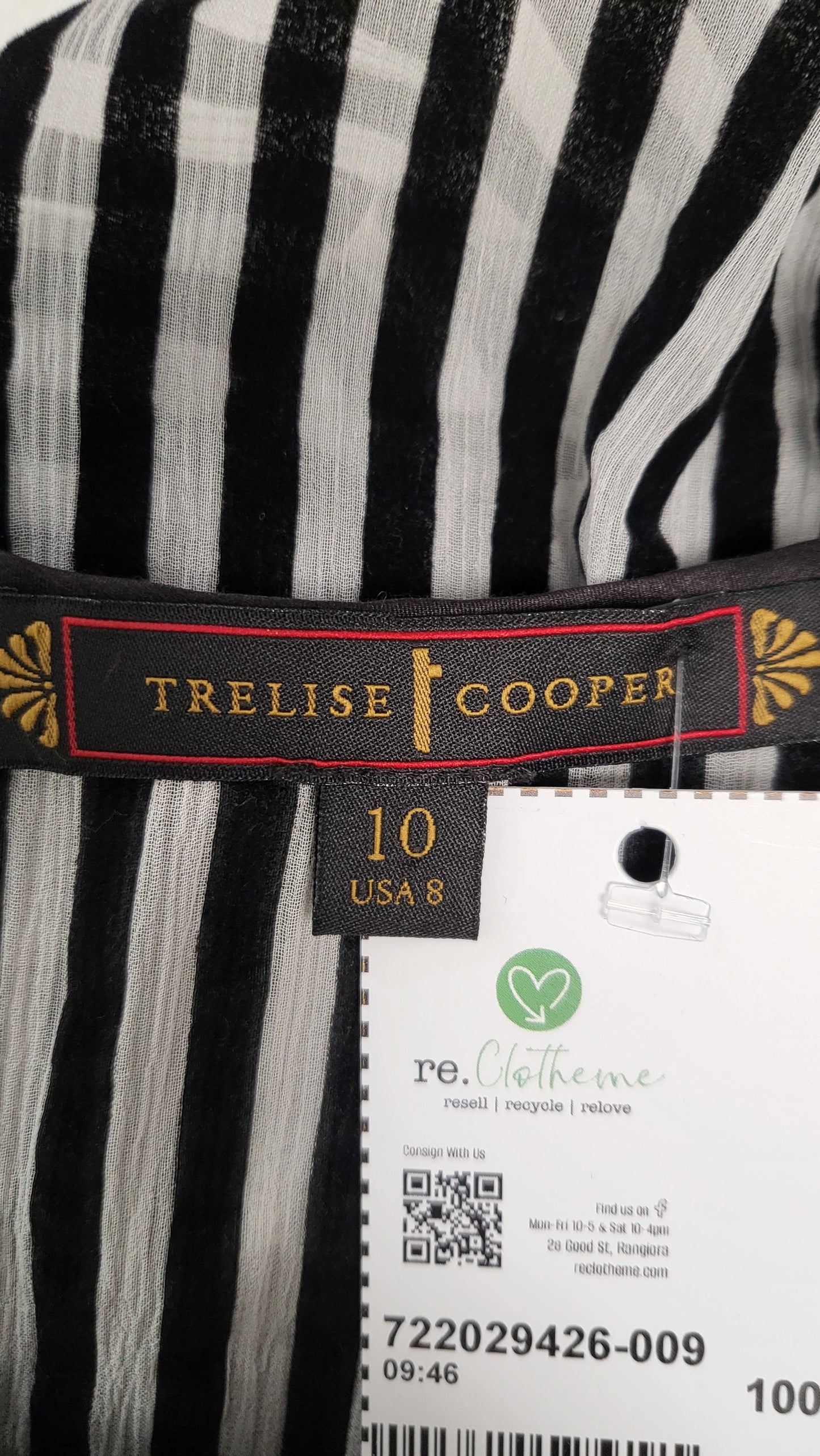 Trelise Cooper B/W Boardwalk Empire Dress (10)