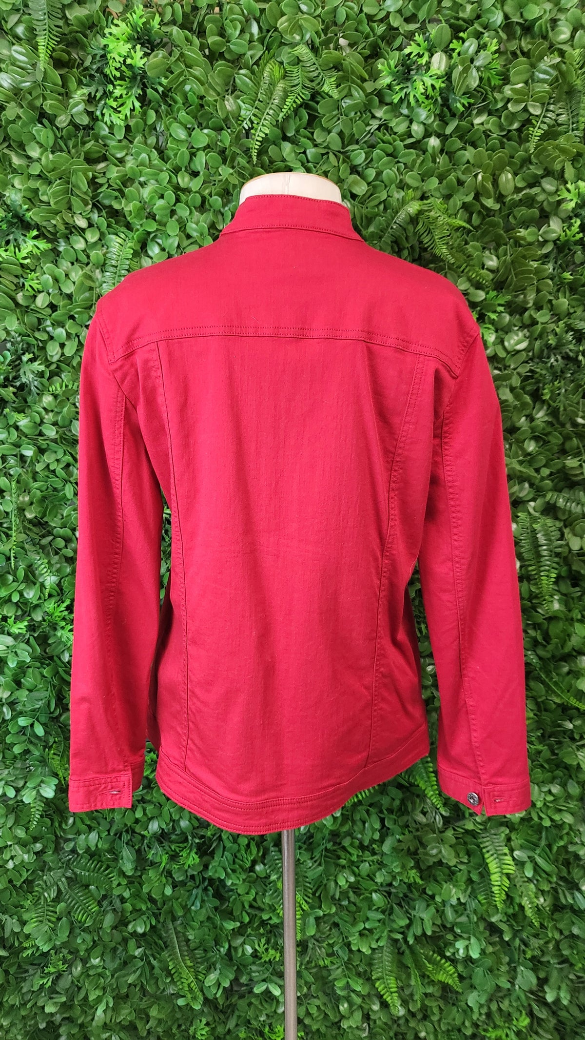 Cafe Latte Red Denim Jacket (12)
