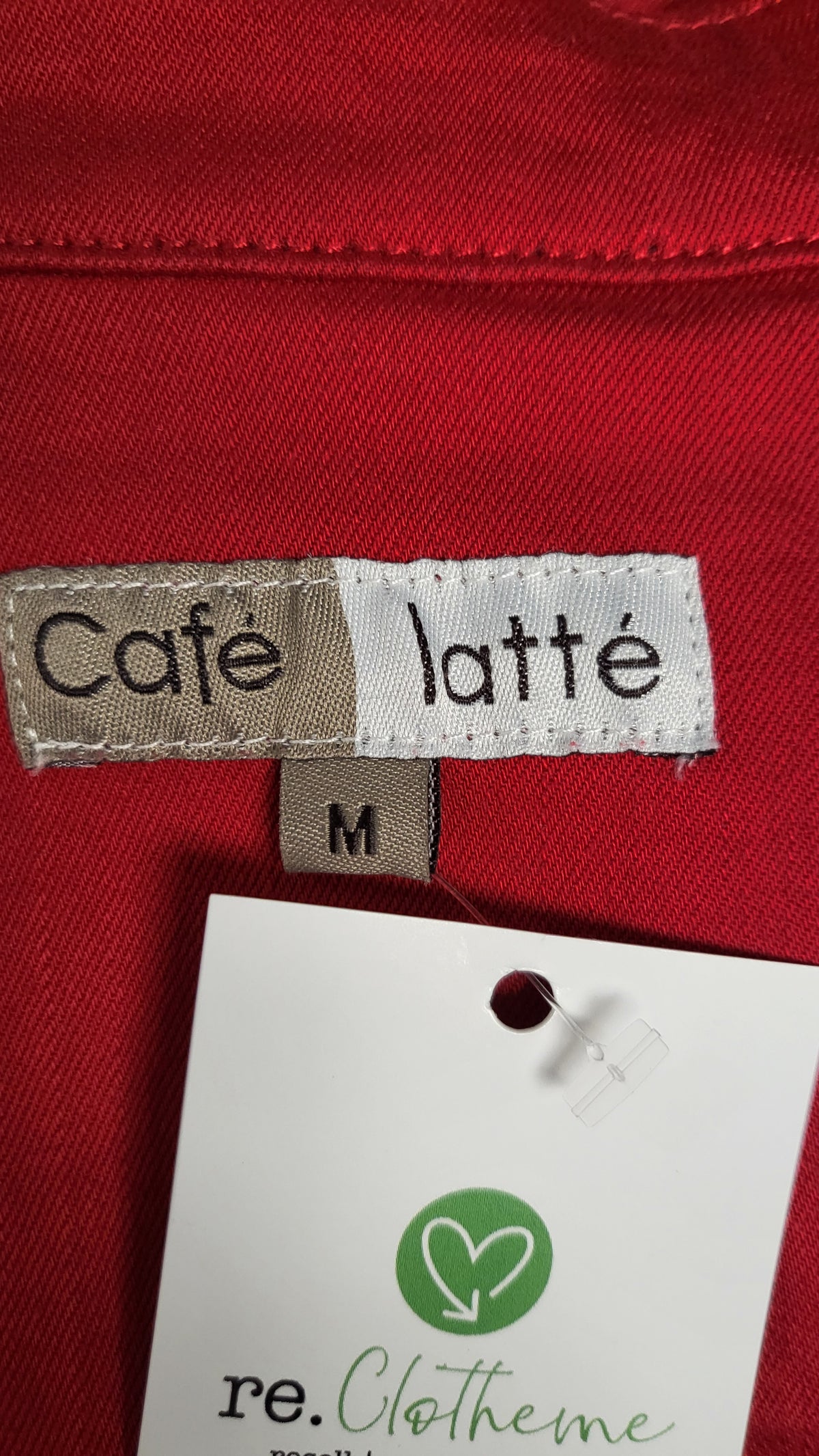 Cafe Latte Red Denim Jacket (12)