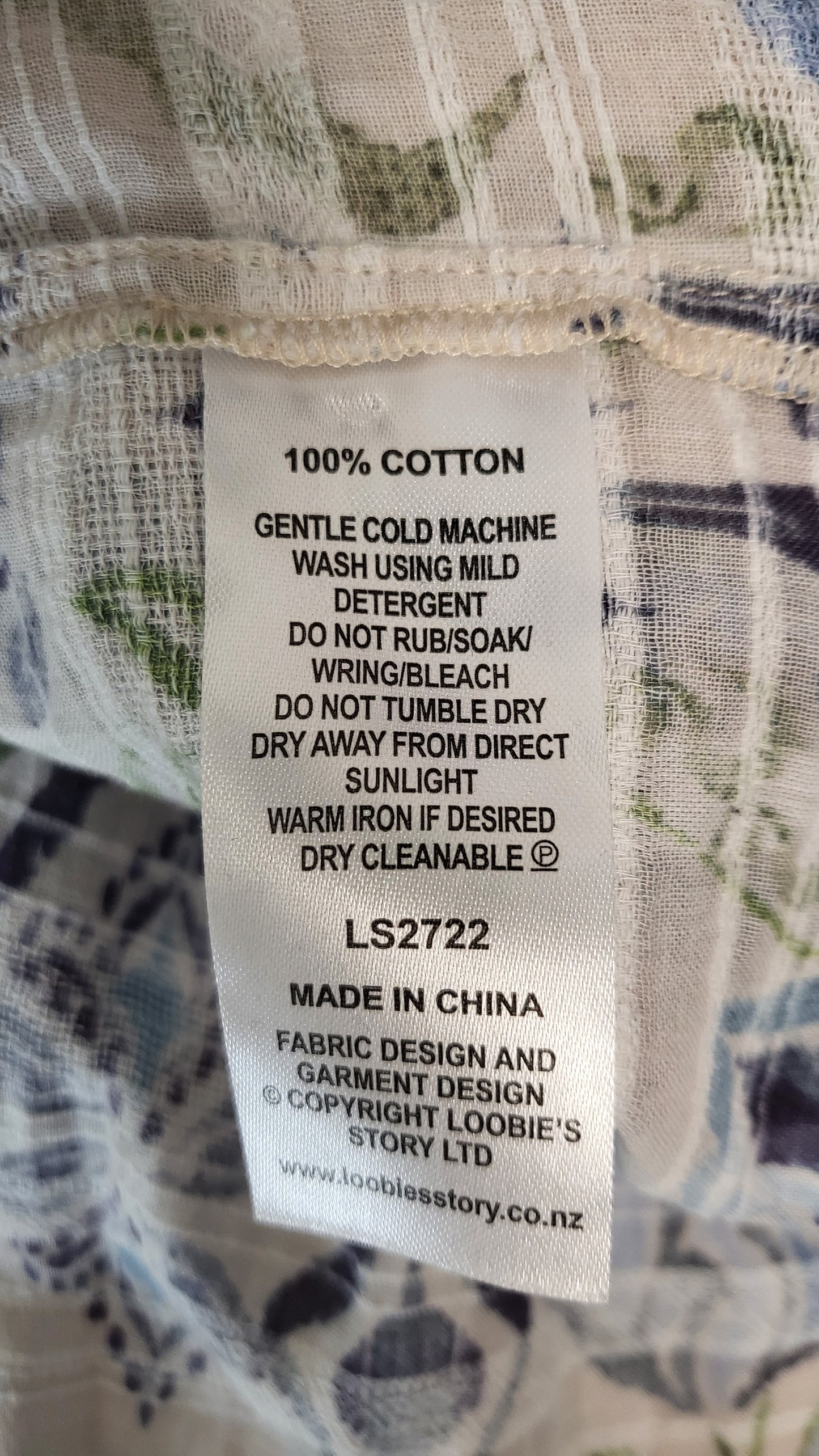 Loobies Story Print Lucca Blouse BNWT (12)