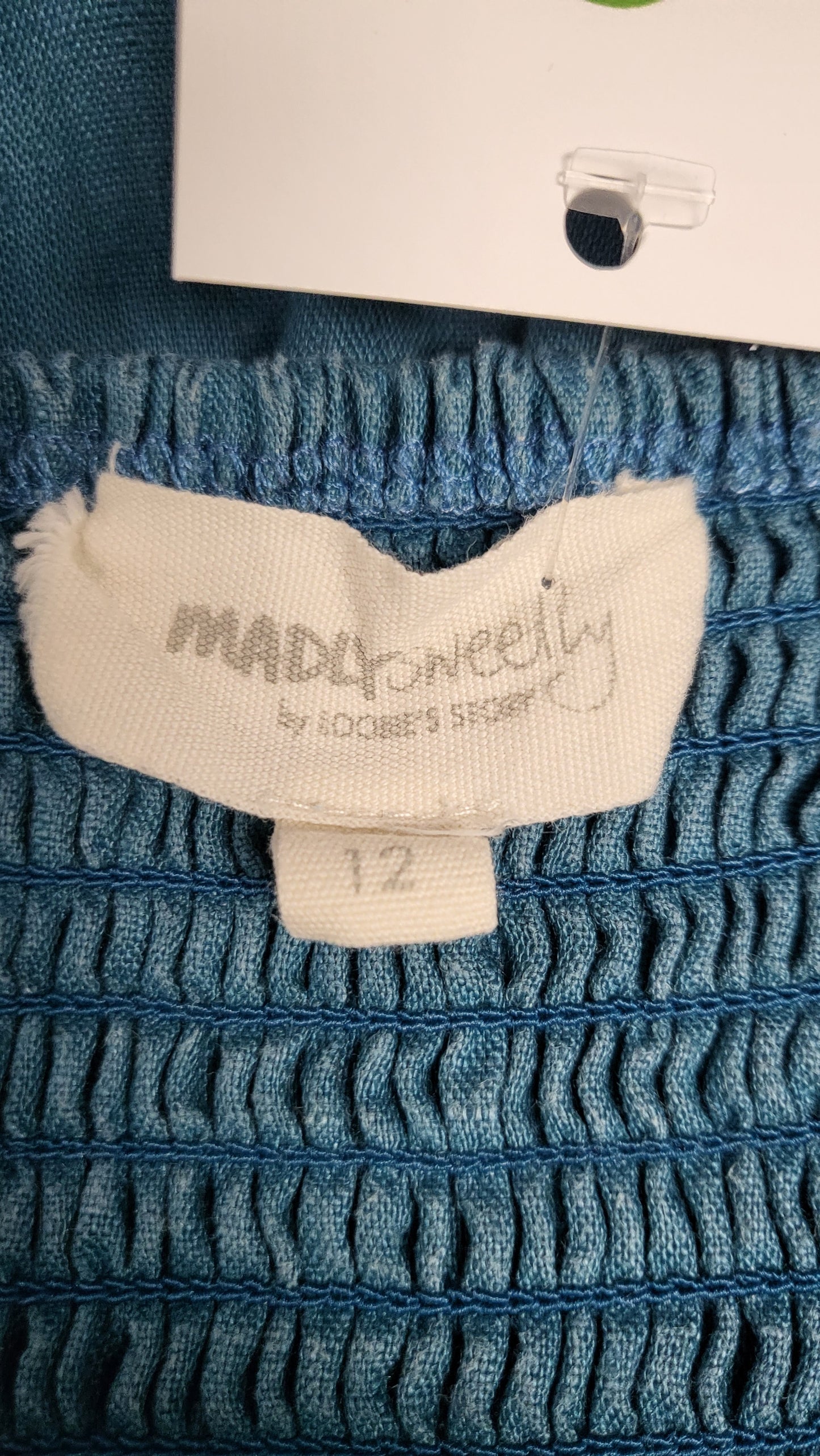 Madly Sweetly Teal Linen Dress (12)