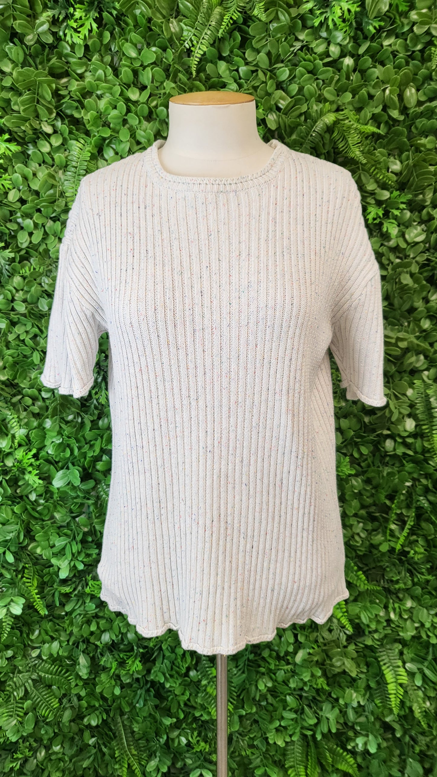 Sienna Blair White Knit Top (10-12)