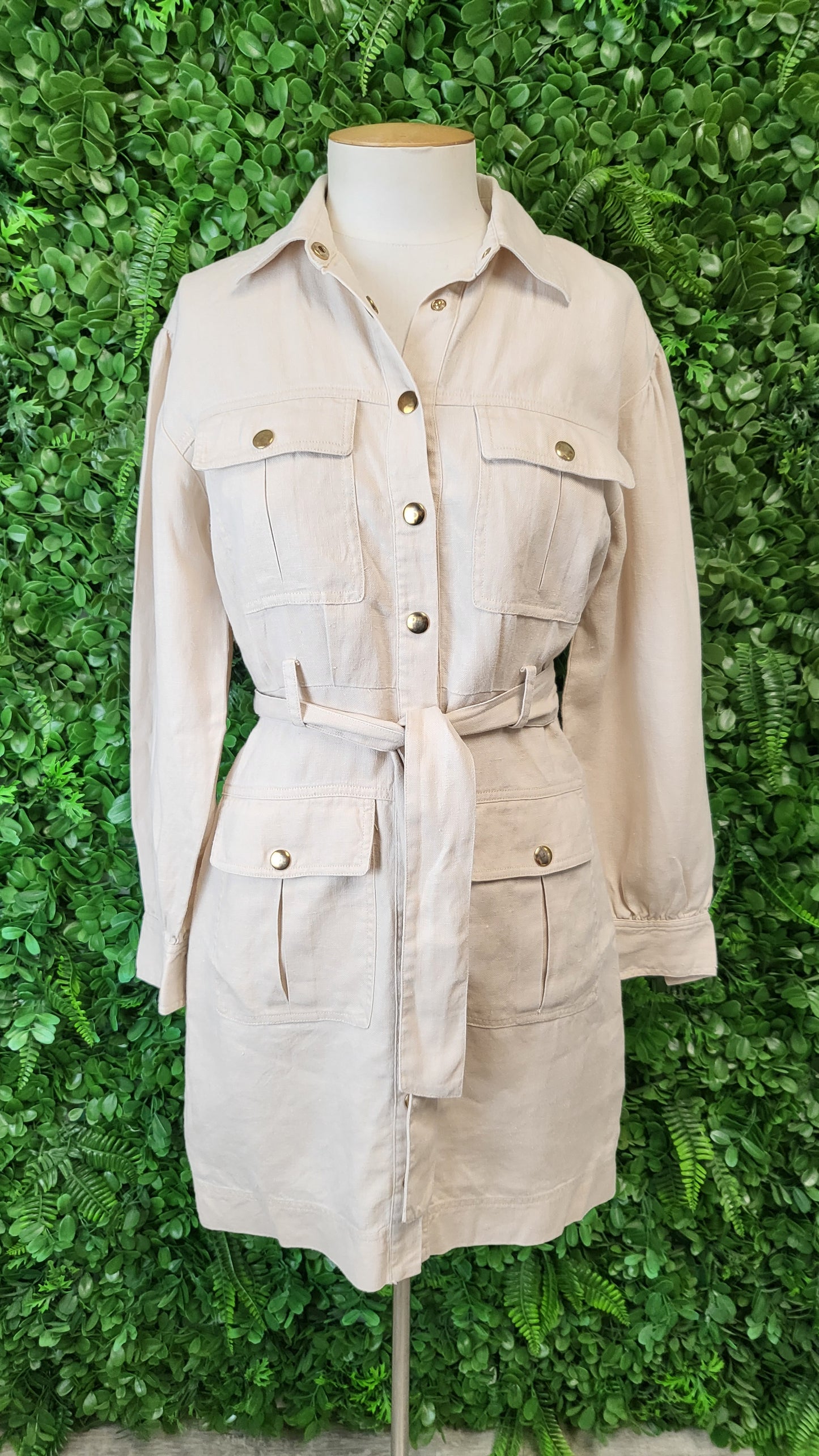 Witchery Sandstone Mini Dress (6)