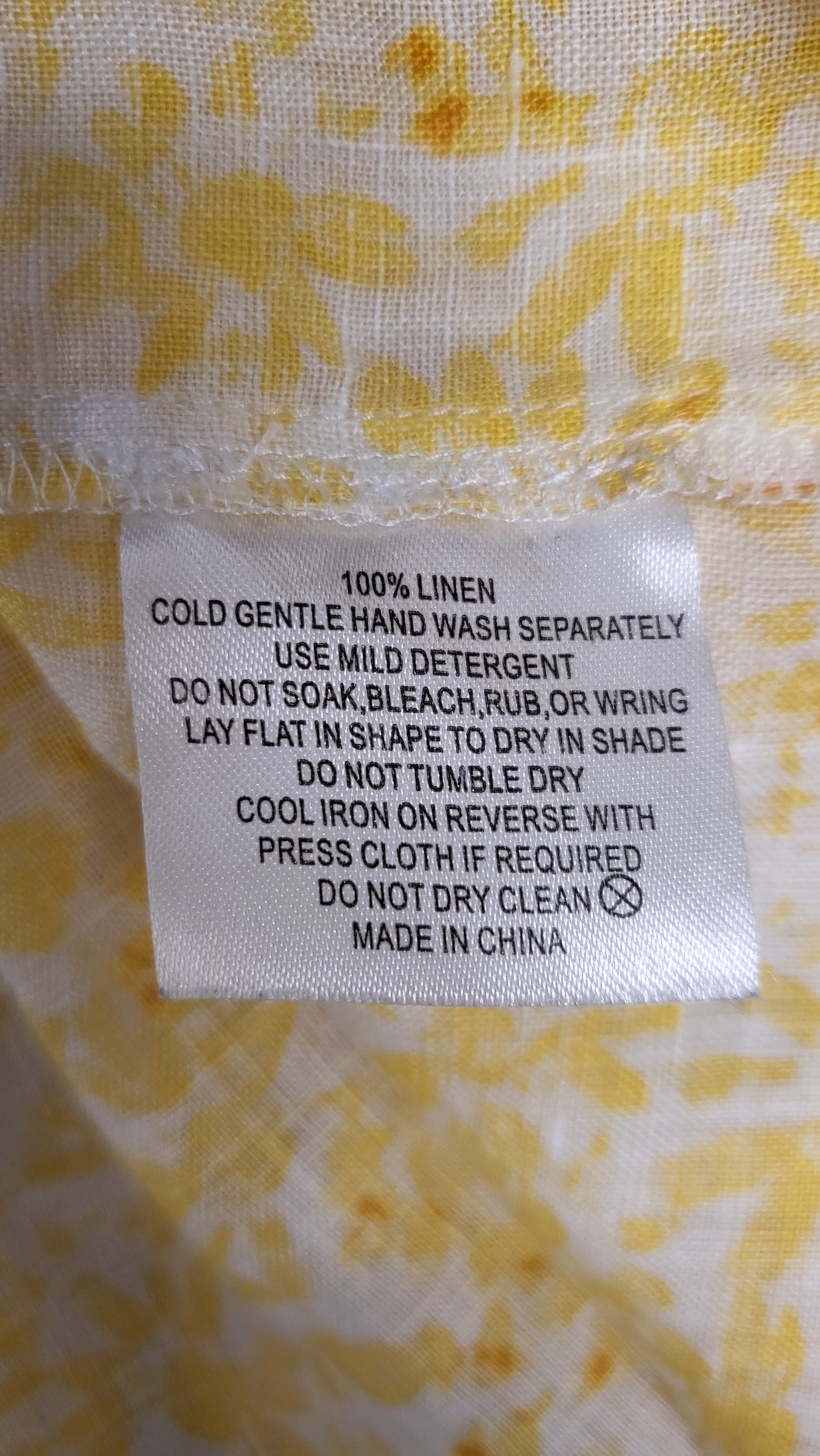 Stella + Gemma Yellow Linen Dress (8)