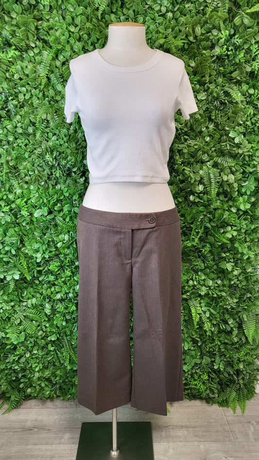 Sussan Brown Capri Pants (12)