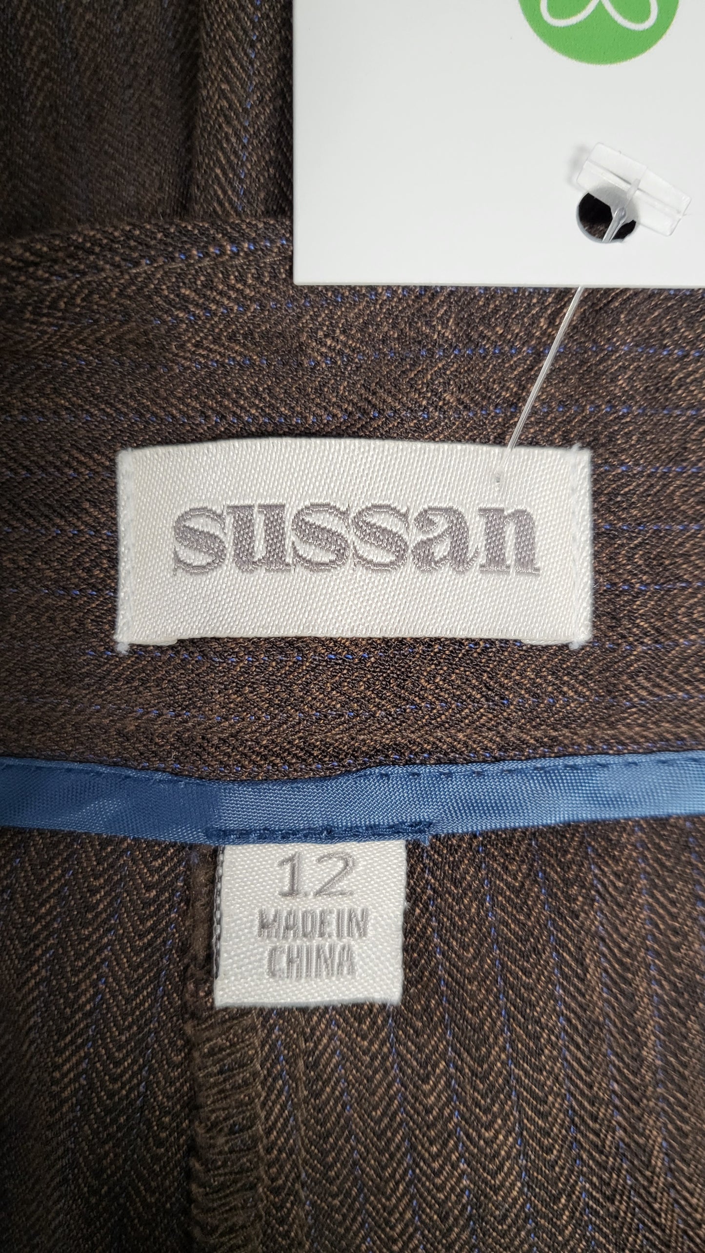 Sussan Brown Capri Pants (12)