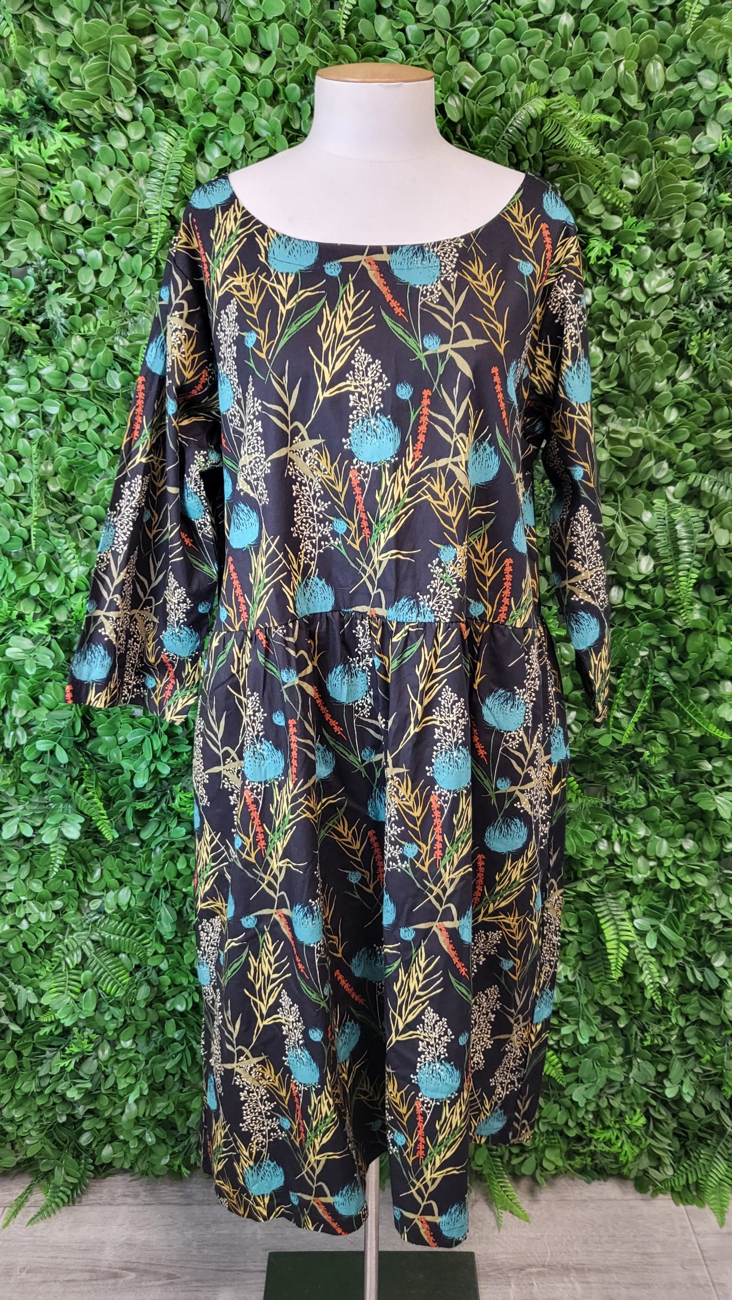 Karma East Print Cotton Dress (18)