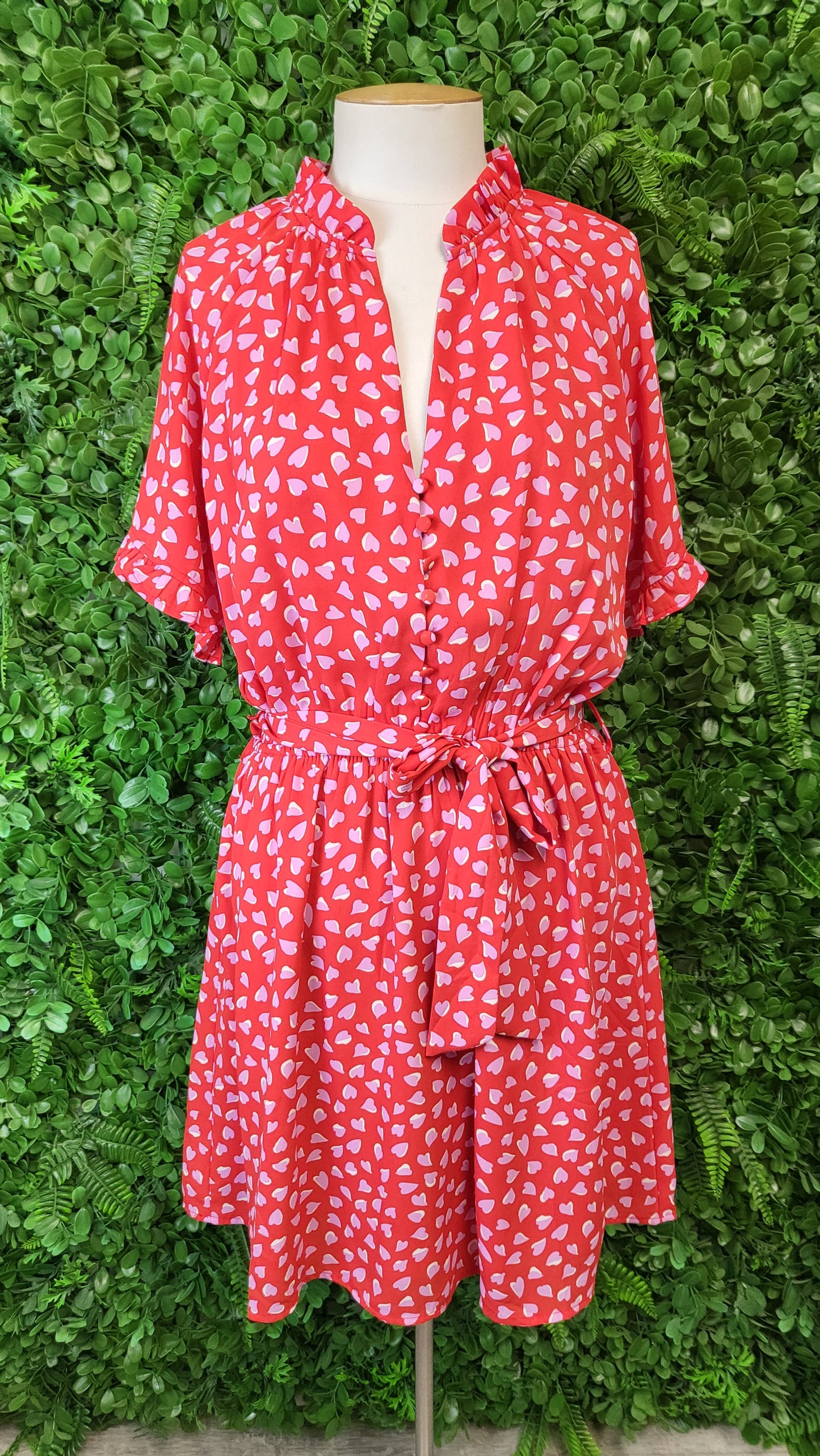 Molly Bracken Red Heart Dress (10-12)