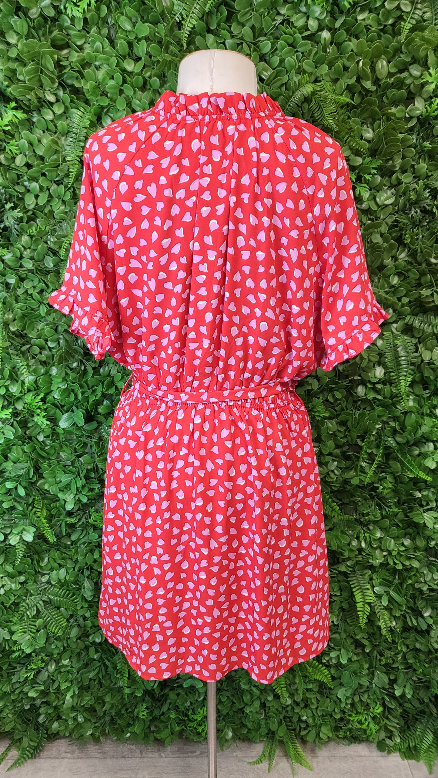 Molly Bracken Red Heart Dress (10-12)