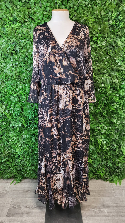 Kaleidoscope Animal Print Maxi Dress (14)