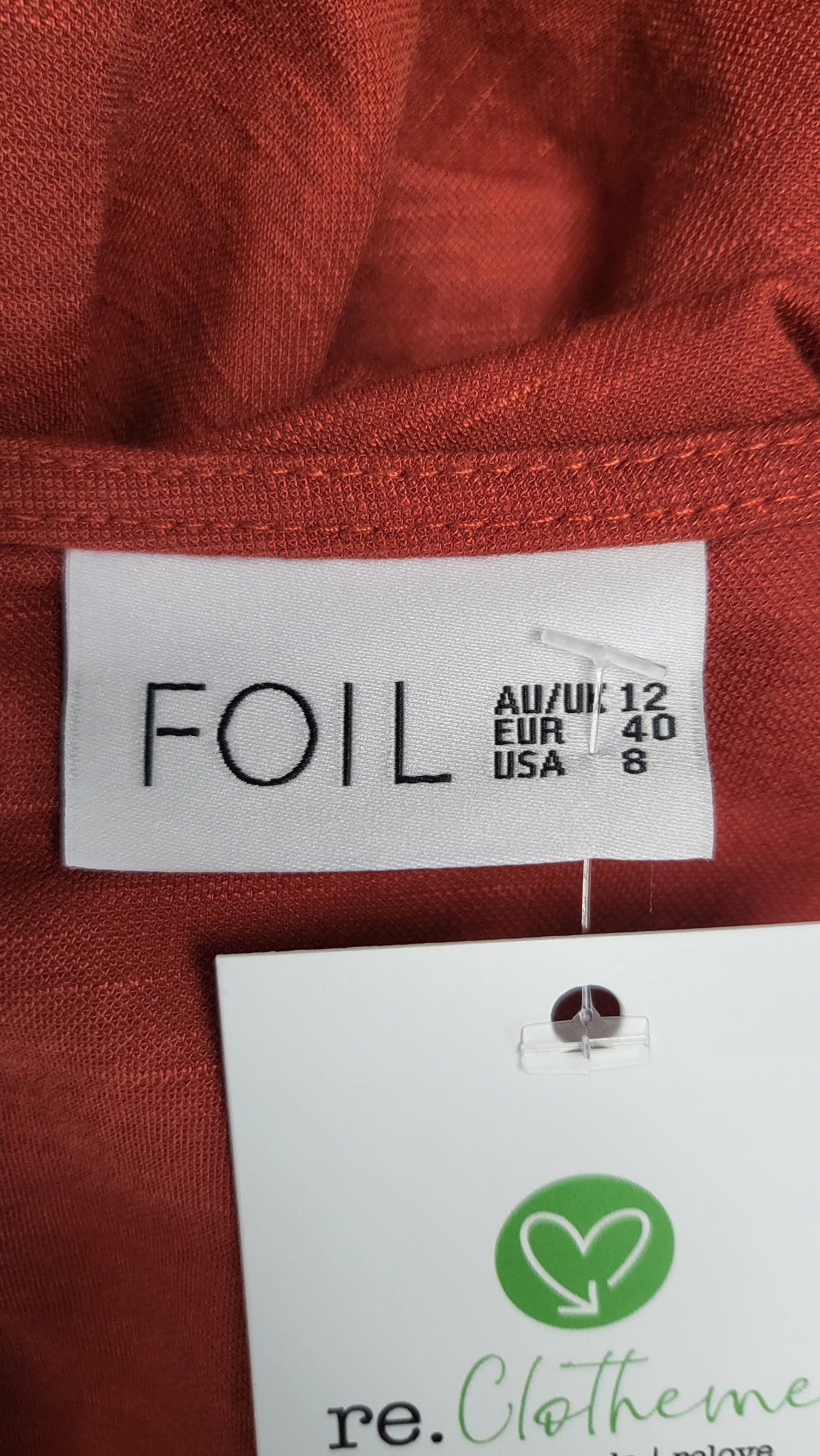 Foil Paprika Stitch Dress (12)
