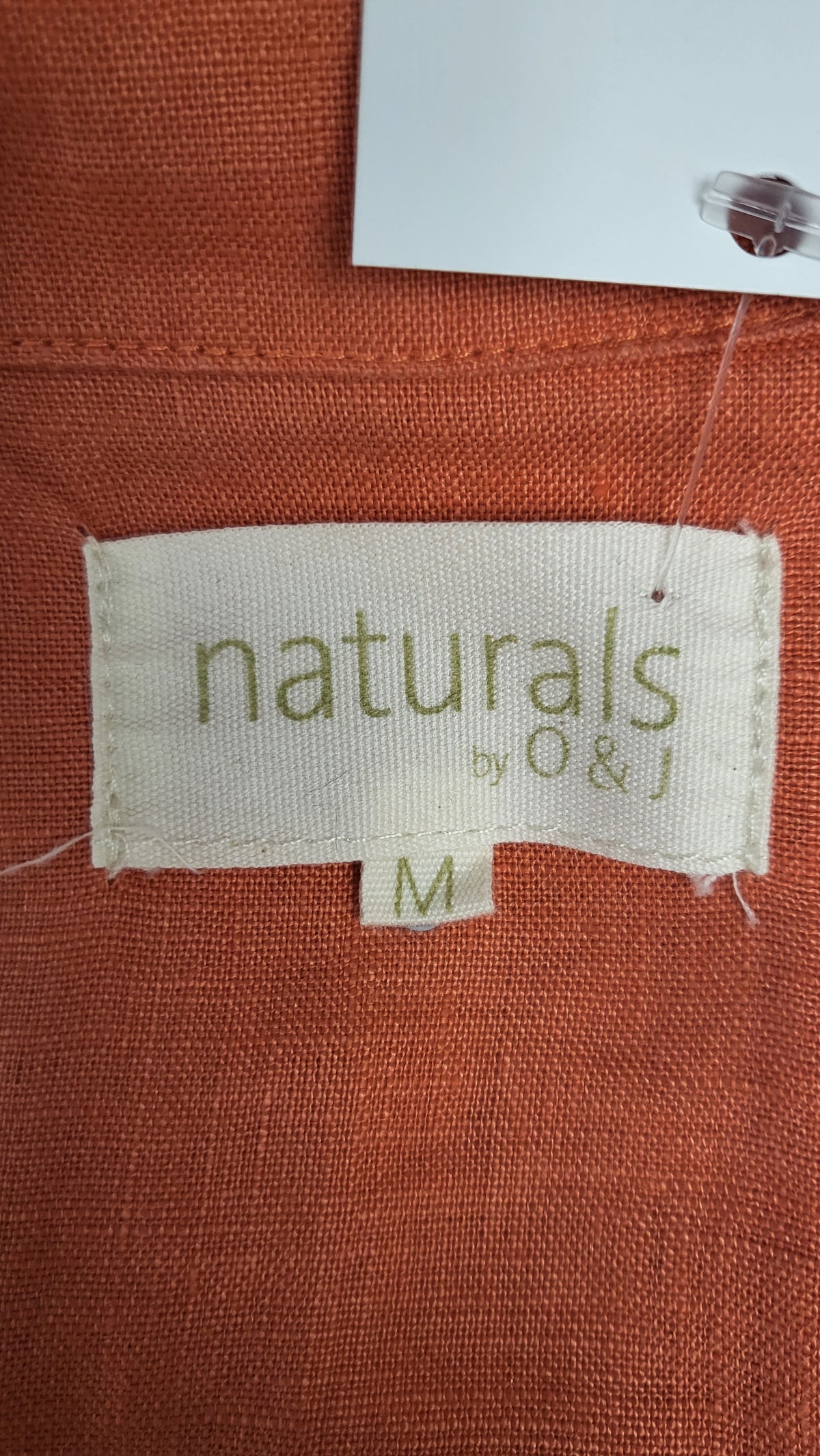 Naturals by O&J Orange Linen Jacket (12)
