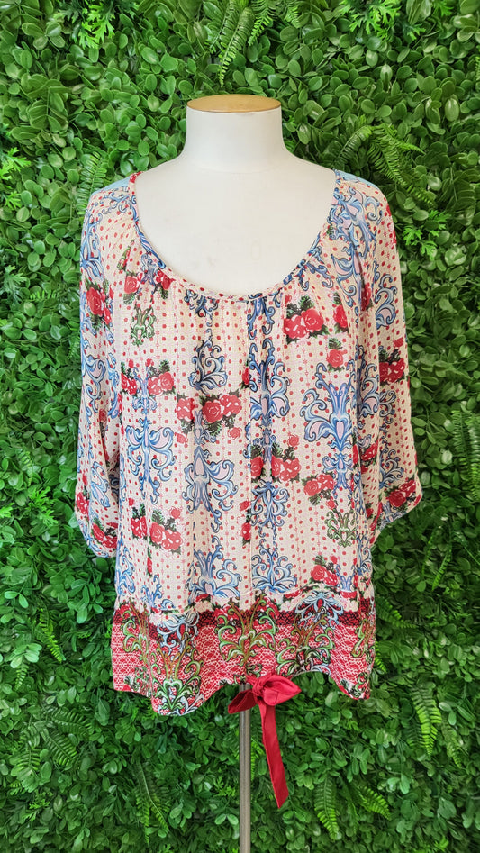 Hartleys Print Contrast Top (12)