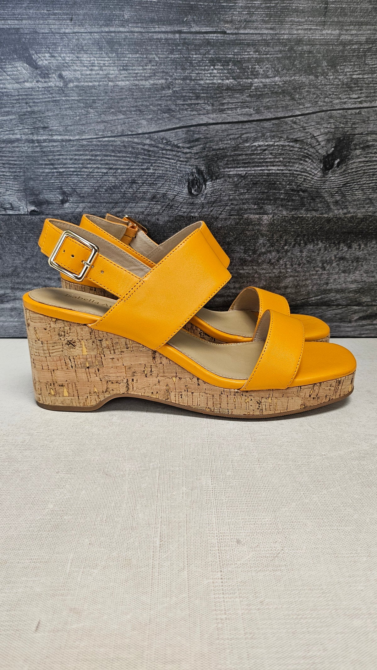 Isabela Anselmi Orange Strappy Heels (41)