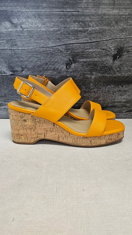 Isabela Anselmi Orange Strappy Heels (41)