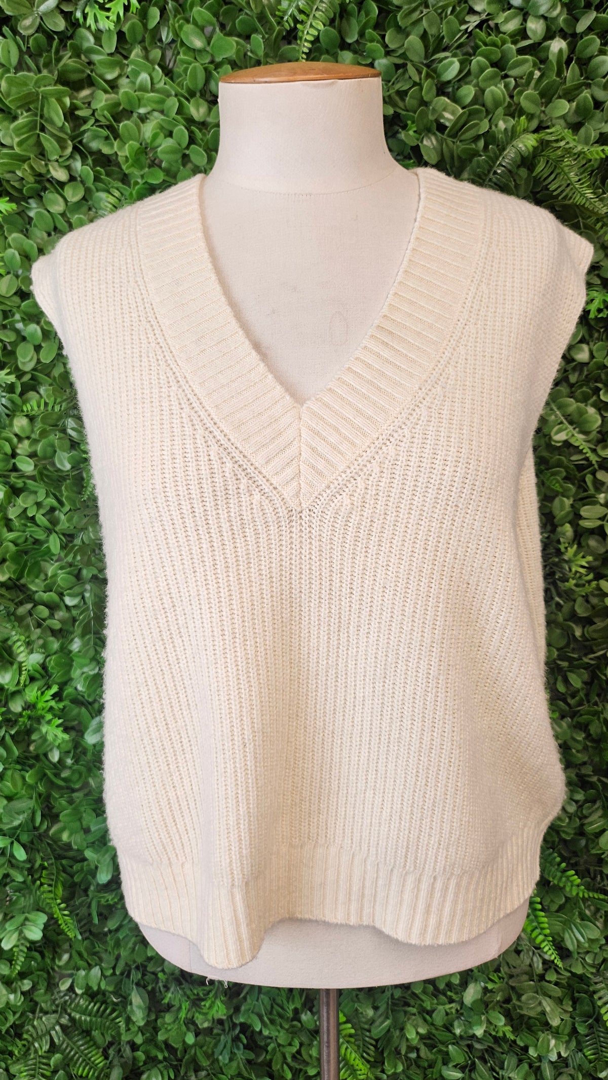Assembly Label Cream Wool Blend Vest (14)
