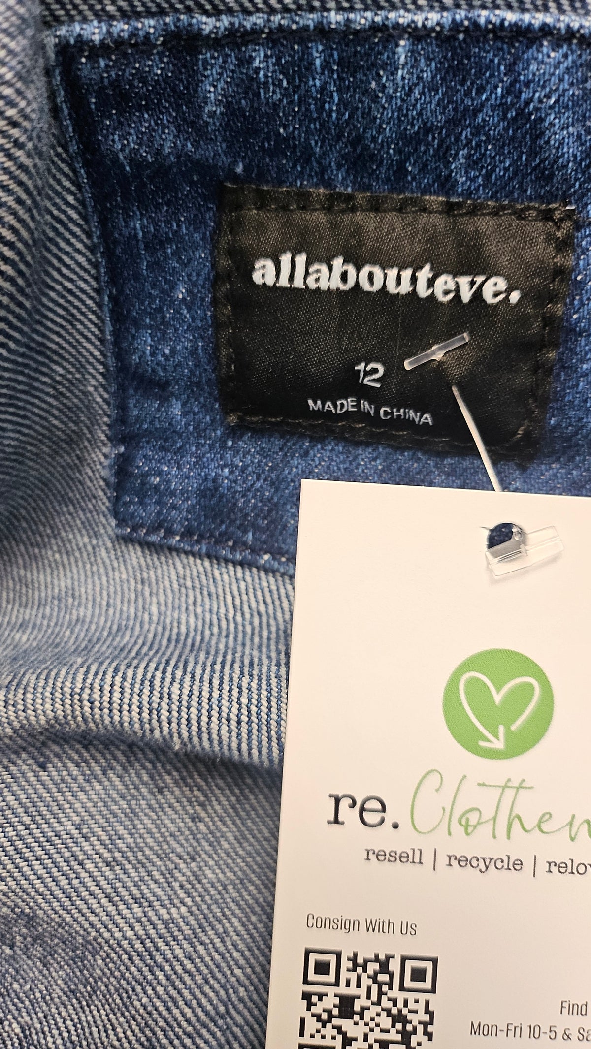 All About Eve Denim Dale Shacket (12-14)