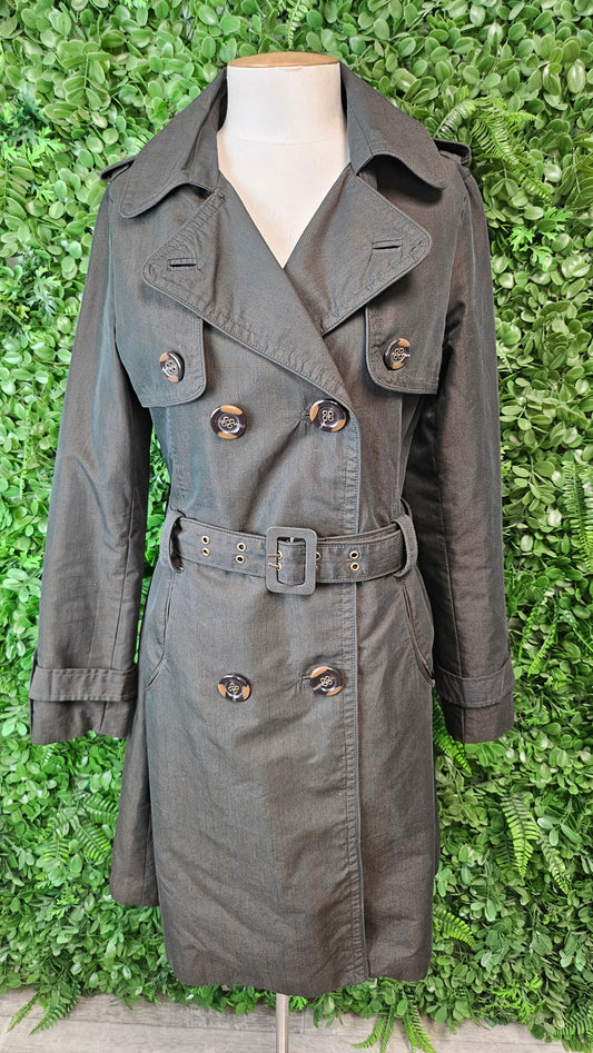 Max Olive Trenchcoat (8-10)