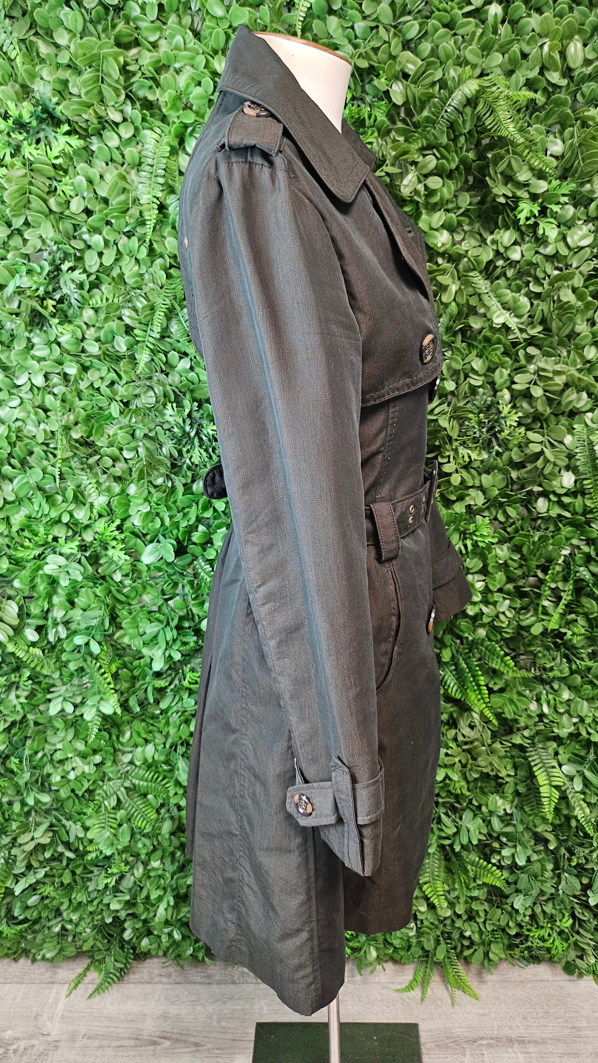 Max Olive Trenchcoat (8-10)