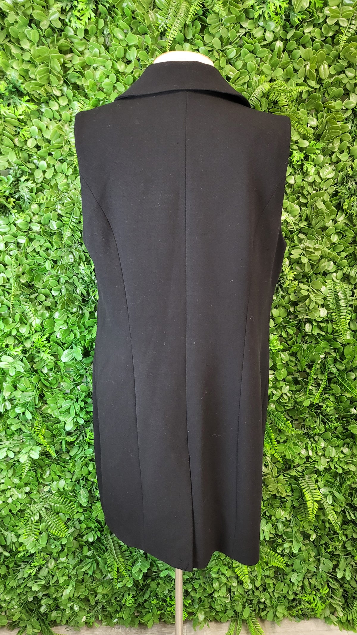Forever New Black Longline Vest (12)
