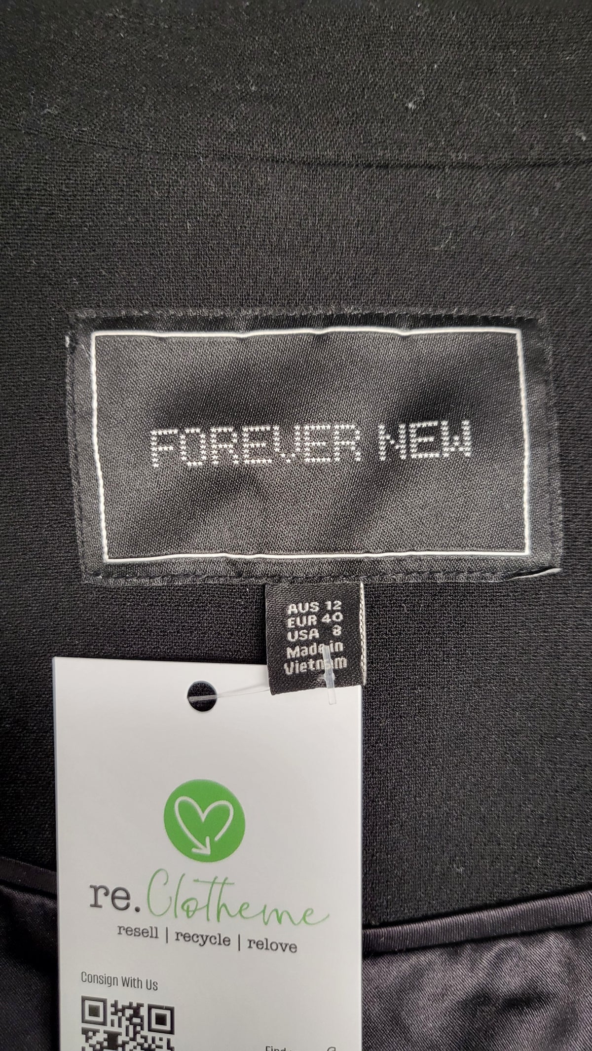 Forever New Black Longline Vest (12)