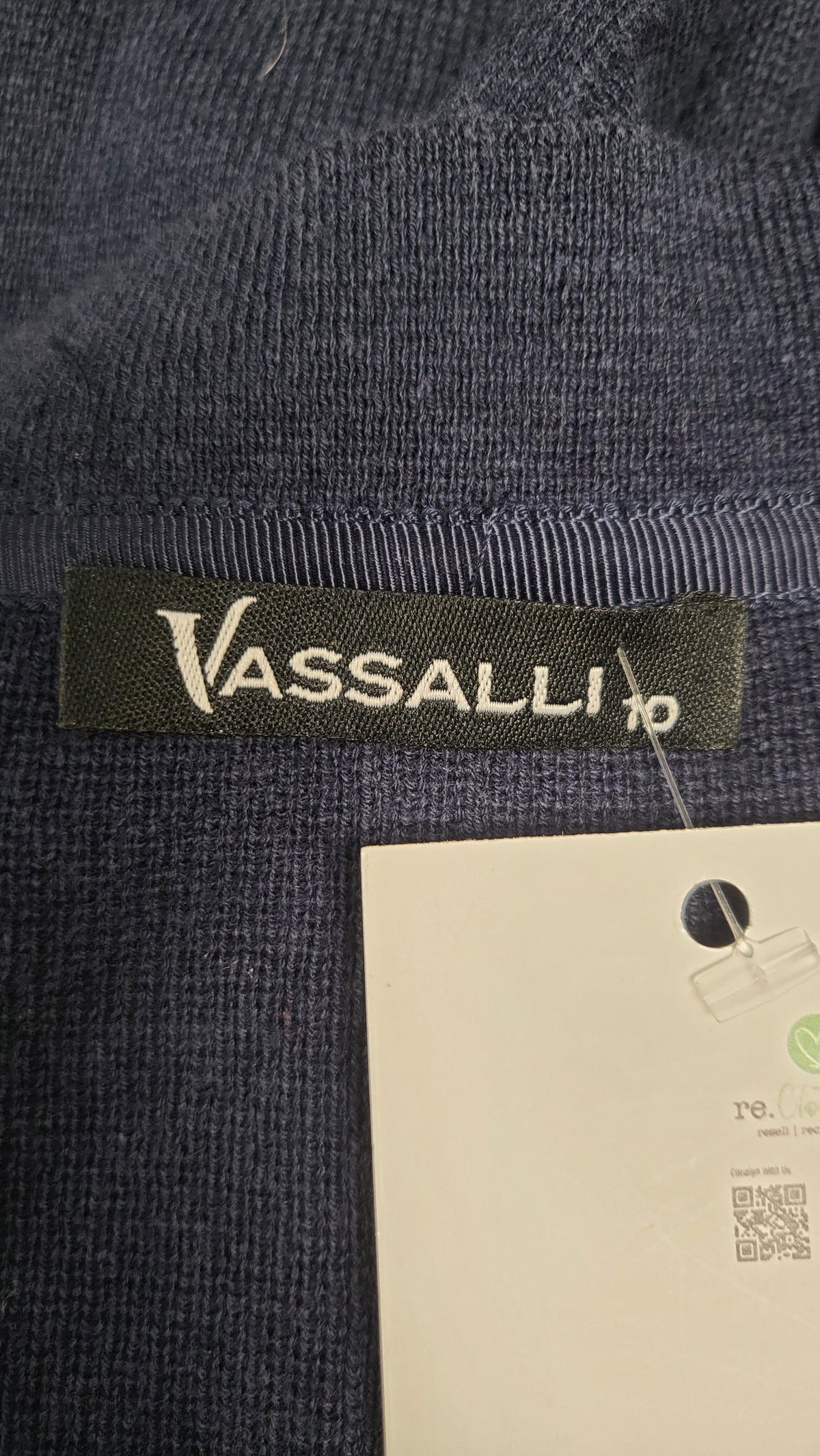 Vassalli Navy Knit Bolero (10)