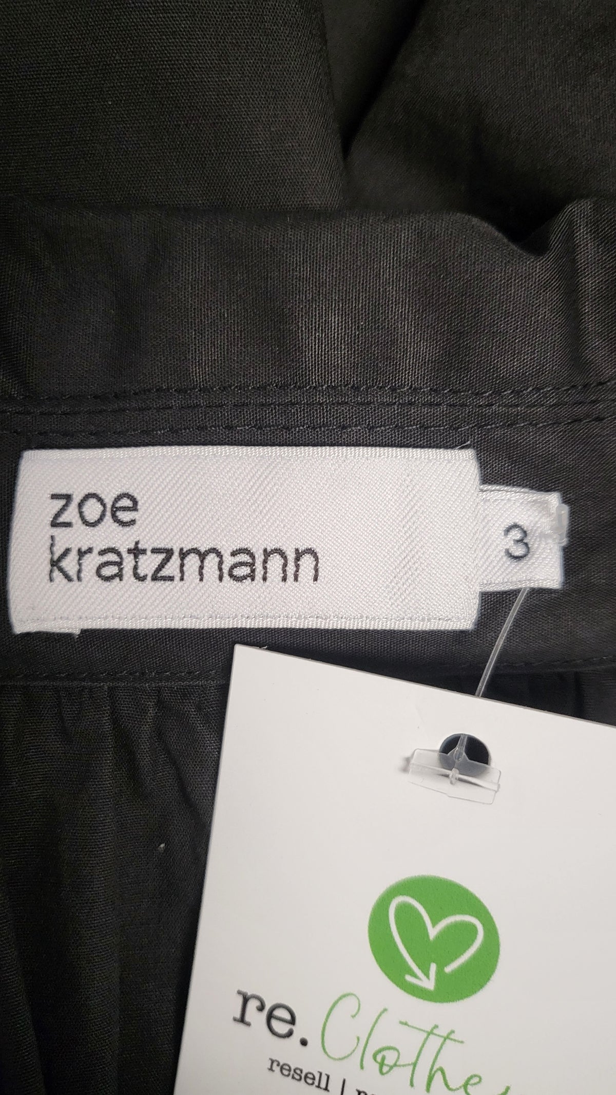 Zoe Kratzmann Black Cotton Blouse (16)
