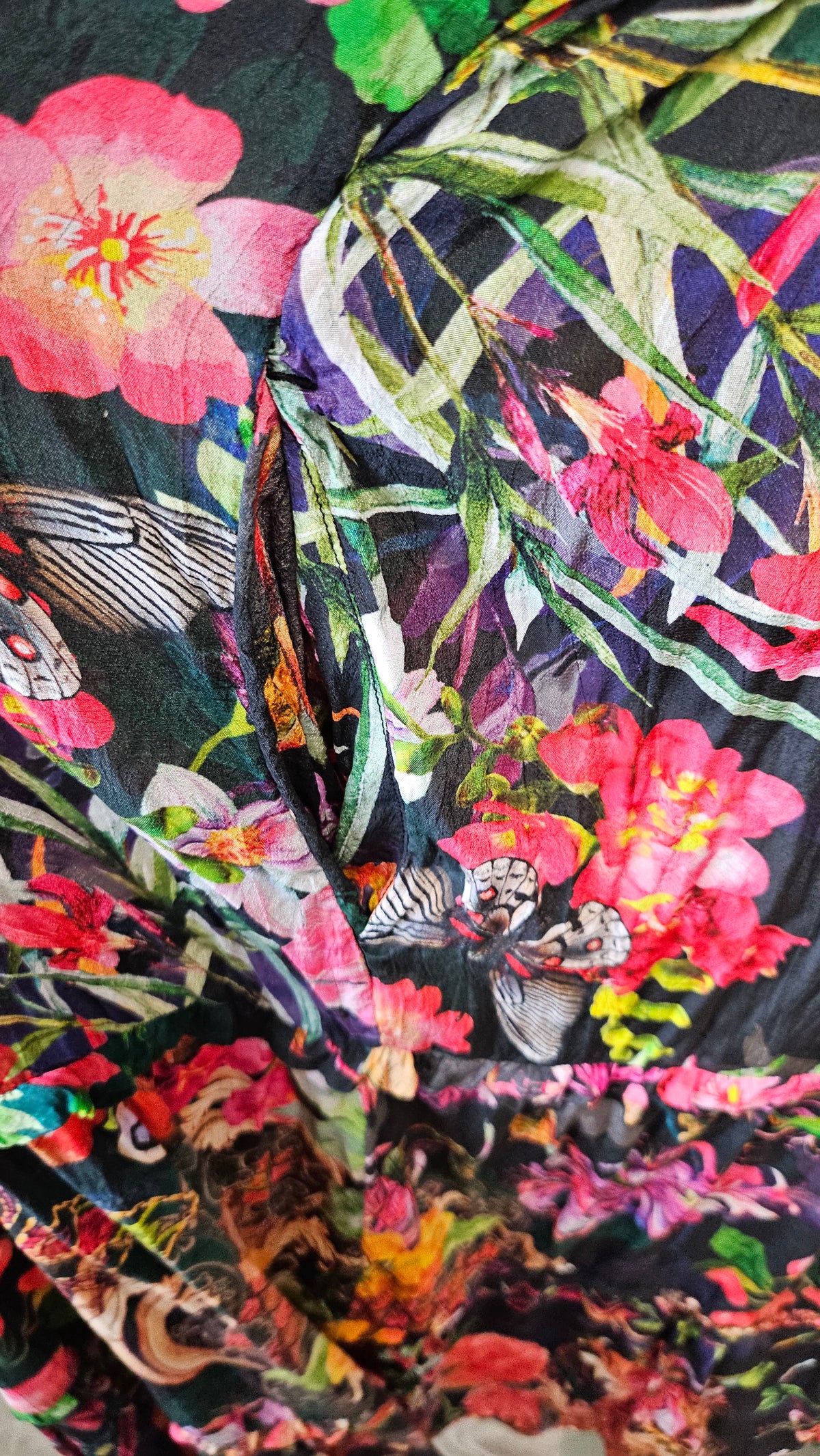 Ts Floral Ruffle Neck Dress (24)