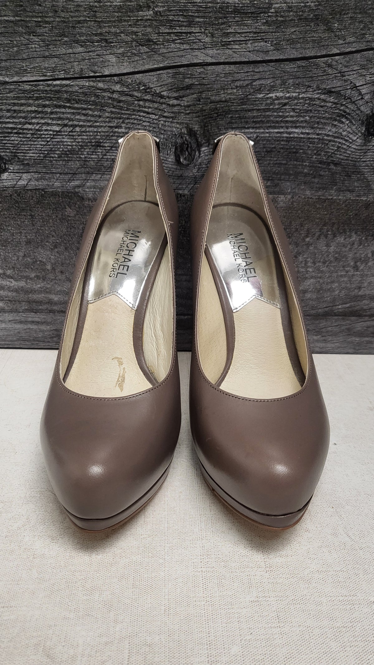 Michael Kors Taupe Stiletto Heel (36)