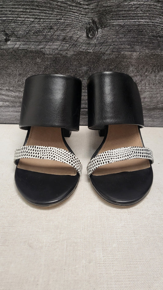 Diana Ferrari B/W Slip On Mule (6)