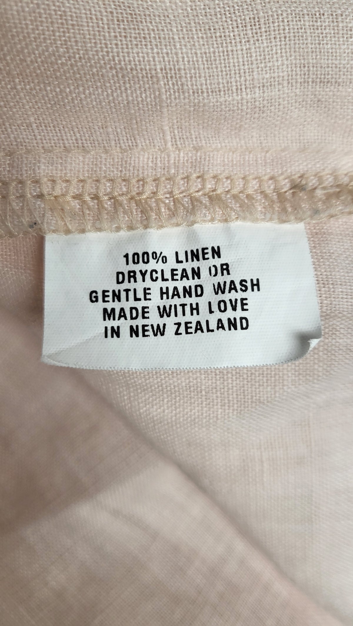 DeVal Peach Linen Top (10)