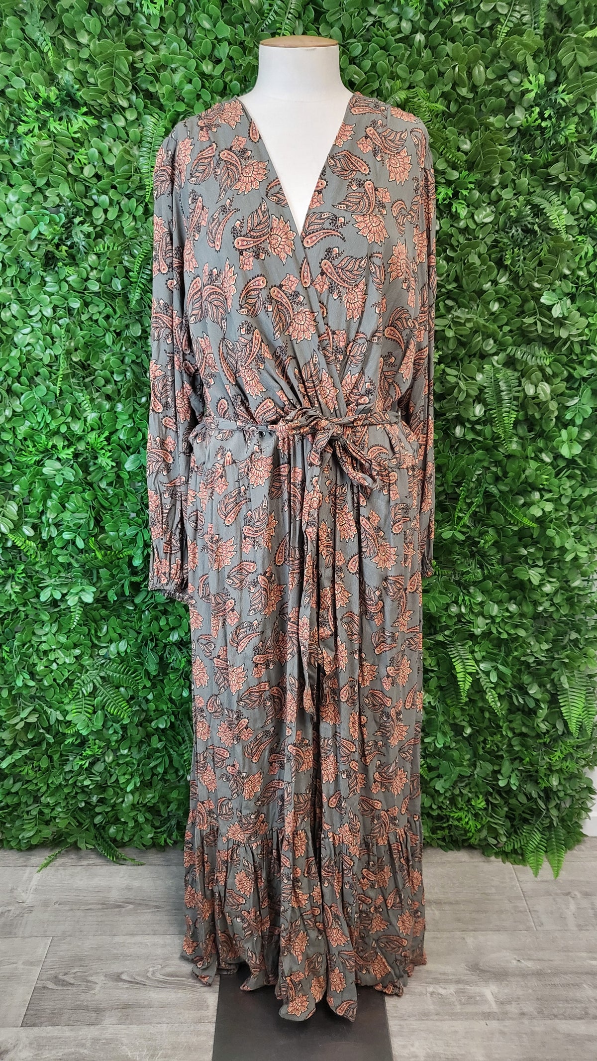 Fate+Becker Print Maxi Dress (20-22)
