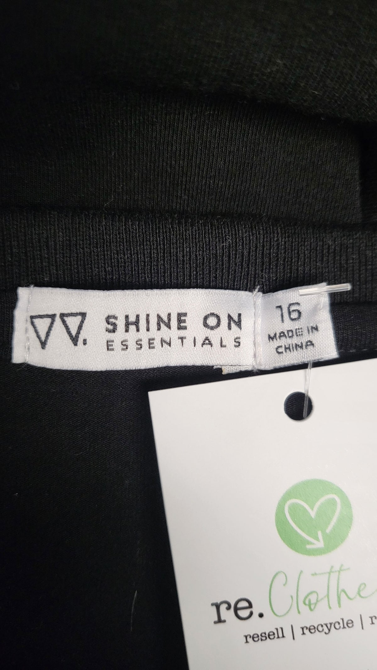 Shine On Label Black Twist T-Shirt Dress (16)