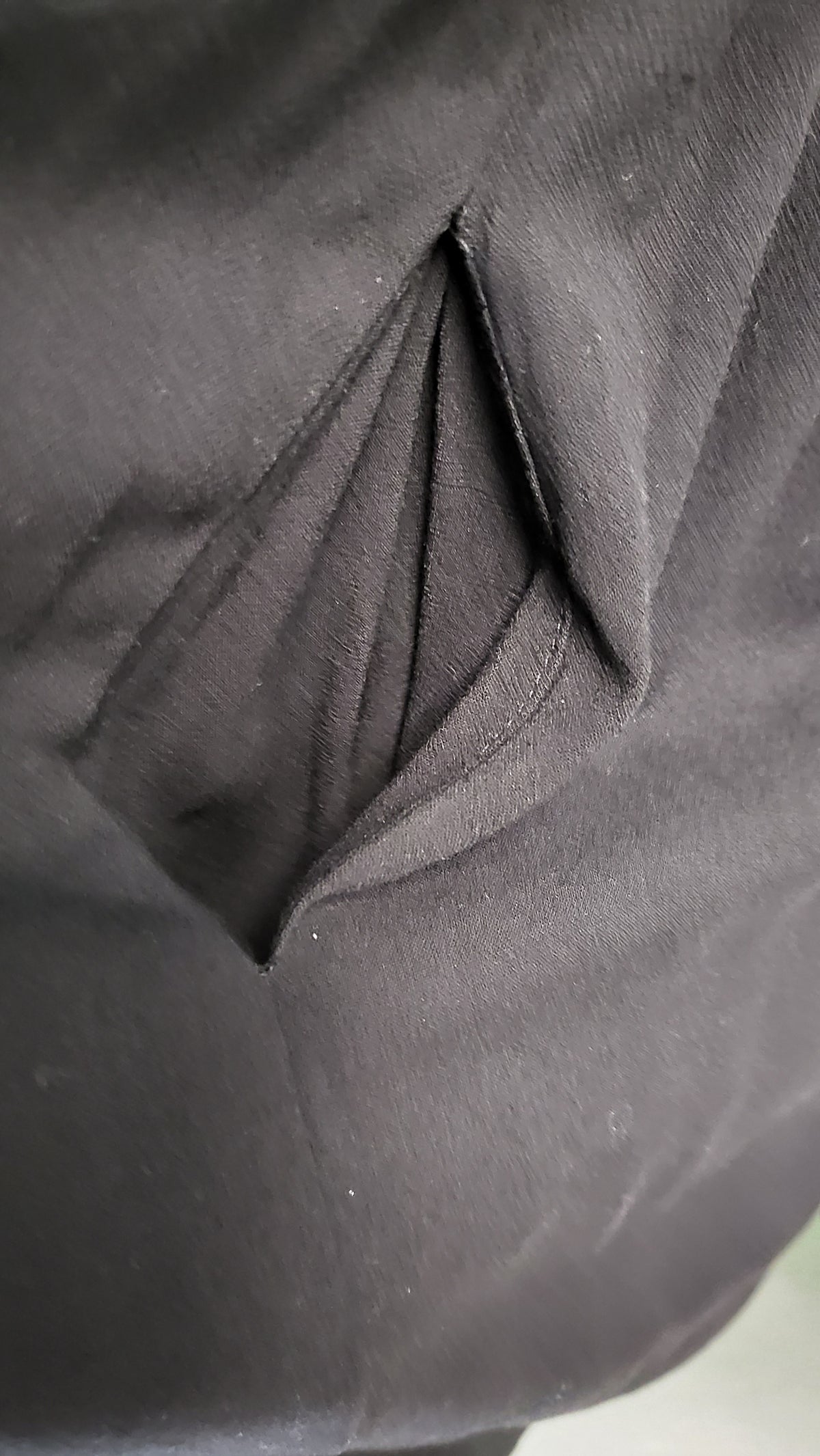 Jason Lingard Black Linen Blend Dress (12)