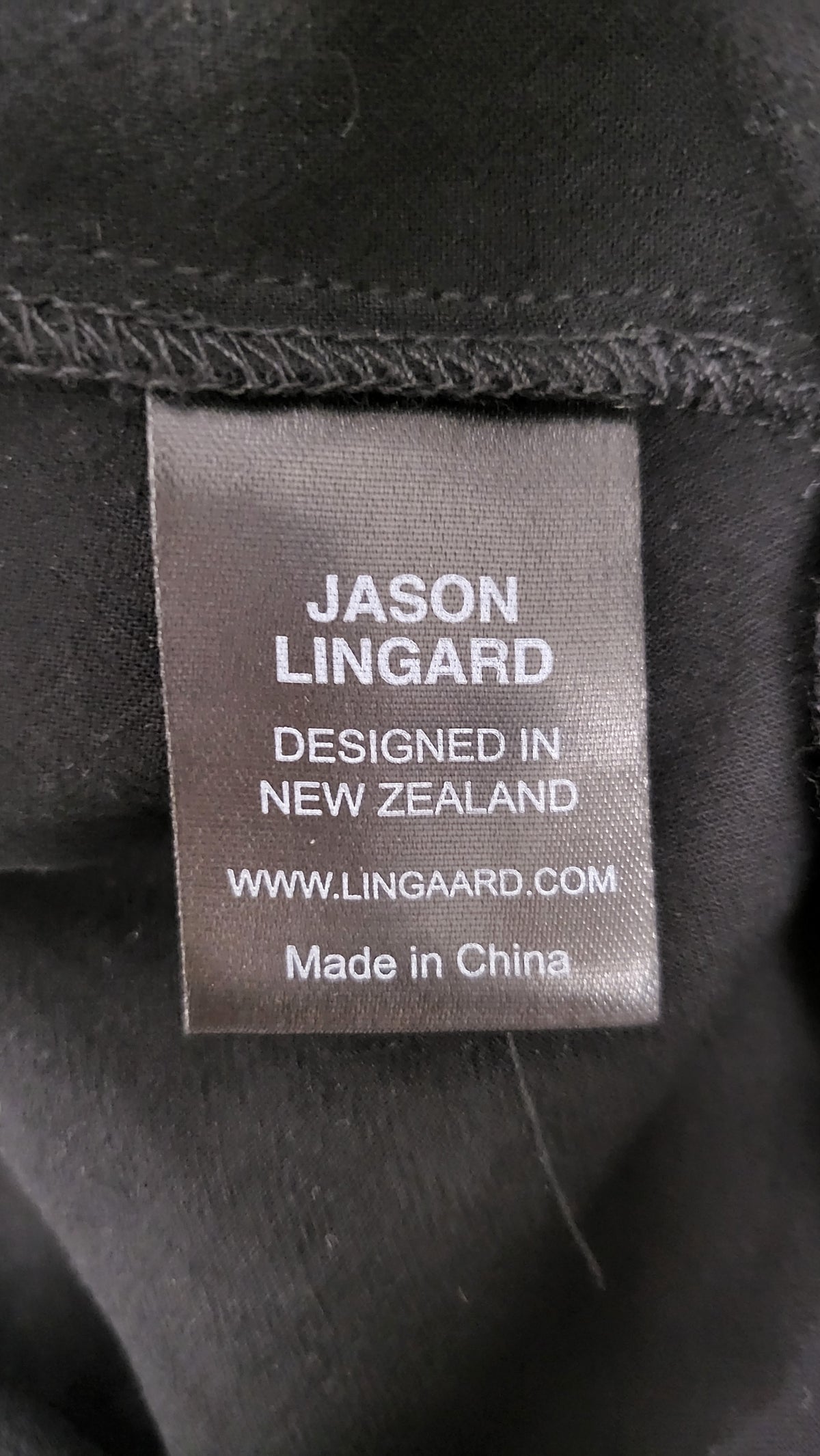Jason Lingard Black Linen Blend Dress (12)