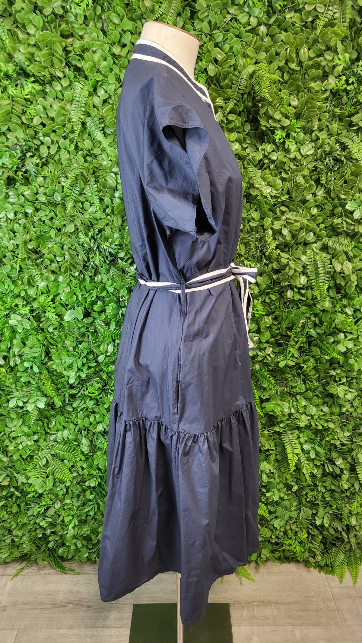 Betty Basics Navy Splice Dress (12)