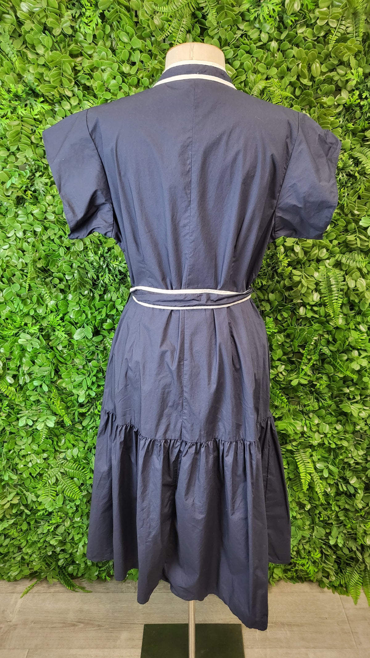 Betty Basics Navy Splice Dress (12)