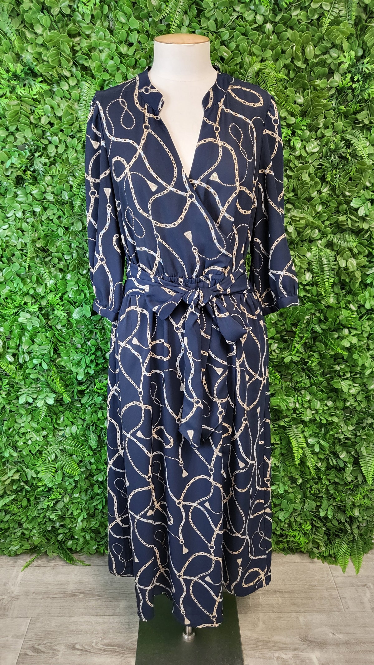Preview Navy Chain Dress (14)