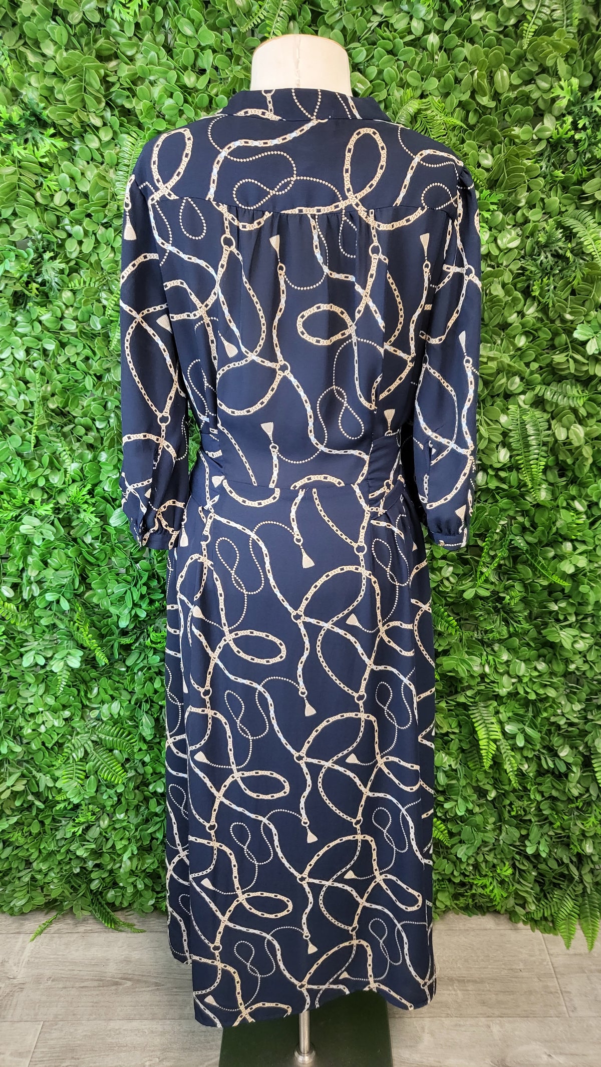 Preview Navy Chain Dress (14)