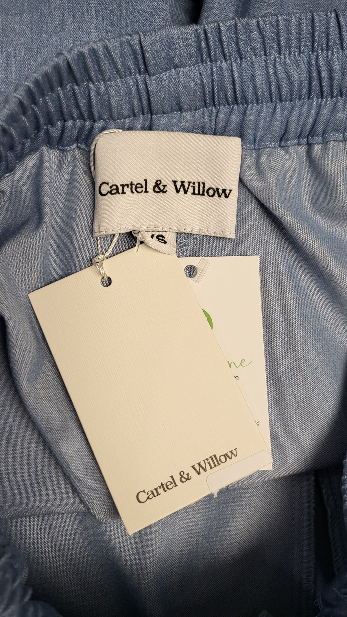 Cartel & Willow Blue Leo Pant BNWT (XS)